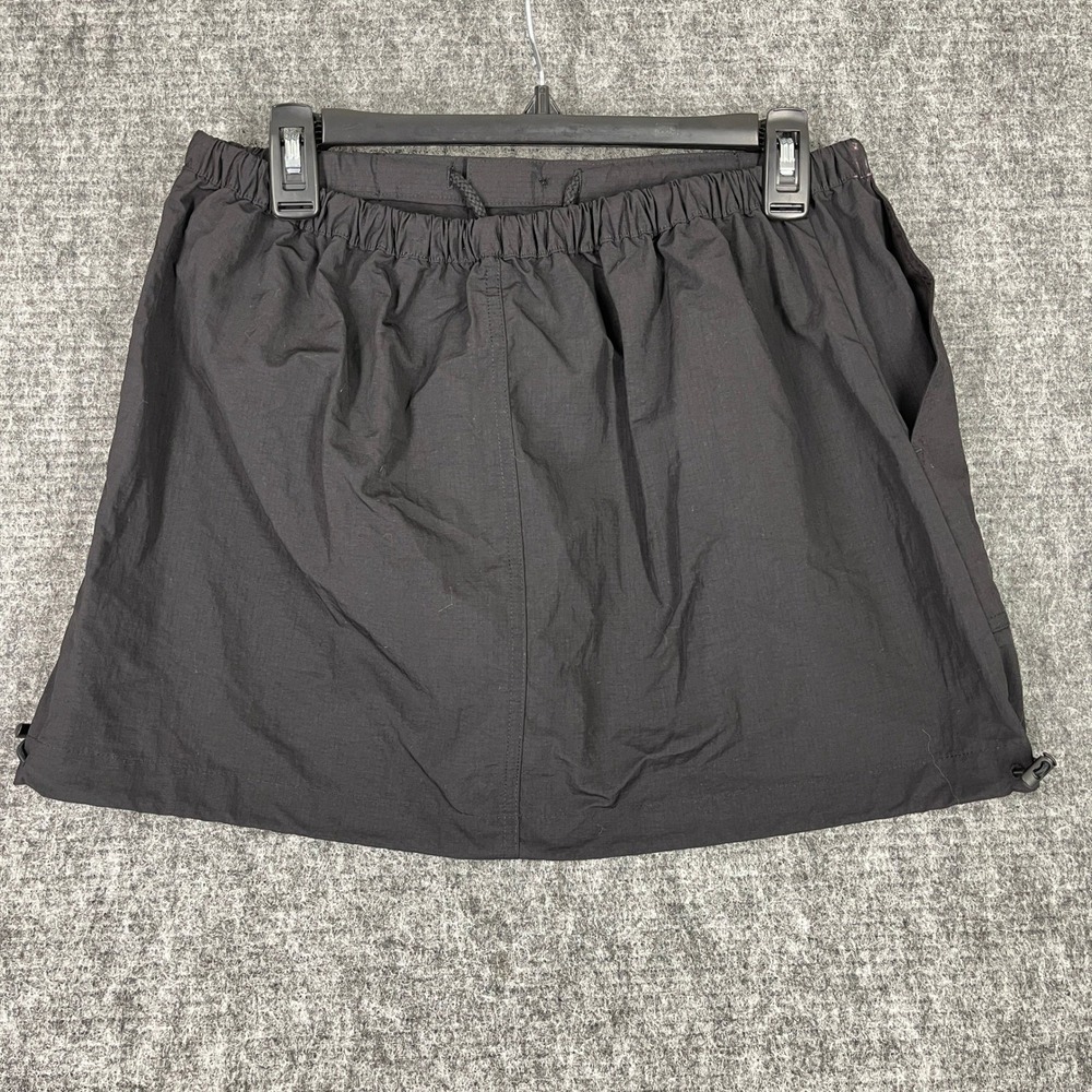 Vans Ripstop Cargo Skirt Gorpcore Utility‎ Hiking Pockets Drawstring M Womens - Picture 3 of 12
